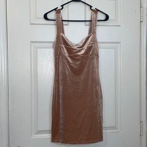 Forever 21 Pink Suede Dress. Size M